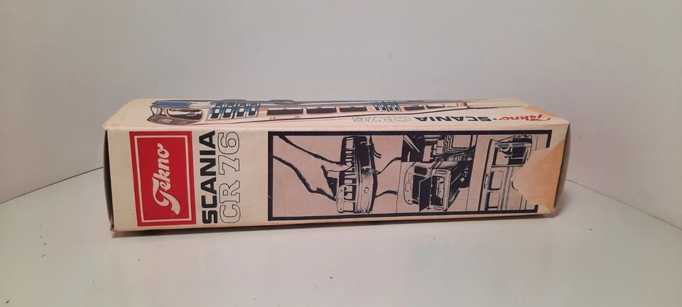 CAJA REPRODUCCIÓN TEKNO DE DINAMARCA SOLO PARA AUTOBÚS 851 SCANIA CR 76 1/43 Foto 2 de 4