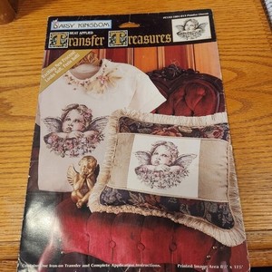 DAISY KINGDOM TRANSFER TREASURES CHERUB IRON ON TRANSFER