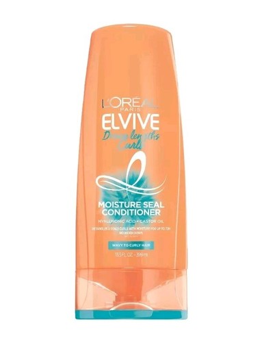 L'Oreal Elvive Dream Lengths Curls Moisture Seal Conditioner w Castor Oil 13.5oz - Picture 3 of 4