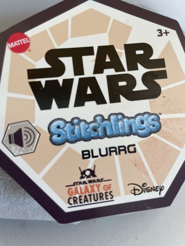 Disney Star Wars Galaxy of Creatures Stitchlings Blurrg Plush Makes Sound NWT - Picture 5 of 7