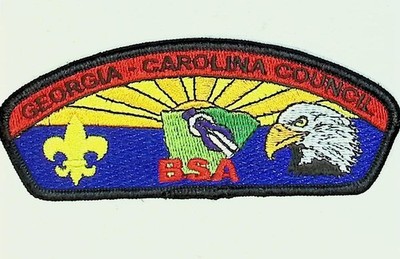 Georgia-Carolina Council Boy Scout Council Patch CSP BSA Embroidered