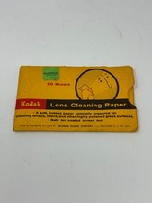 Vintage Kodak Lens Cleaning Paper 50 Sheets No Longer Made S6