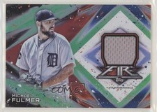 2017 Topps Fire Relics Green 38/75 Michael Fulmer #FR-MF fm0