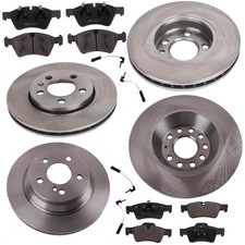 BREMSSCHEIBEN + BELÄGE VORNE HINTEN passend für MERCEDES M/R-KLASSE W164 W251 ML