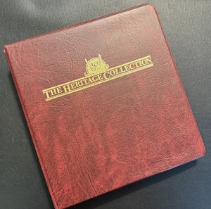 The Heritage Collection Stamp Album - Used (no stamps) 1893-1991