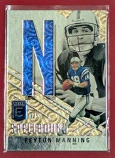 2021 Donruss Elite Peyton Manning Spellbound Gold | Serial No. 4/5 | No. S-N