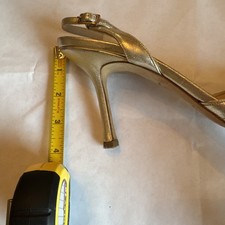 Jimmy Choo gold sandals size 39