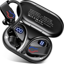 Wireless Earbuds 120hrs Bluetooth 6.1 Headphone Sport, 2026 Bluetooth Earbuds