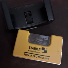 STABILA Pocket PRO Magnetic Level, 2-Rare Earth Magnetic Sides