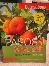 Pasos 1 (Fourth Edition): Spanish Beginner's Course Coursebook 2015 4th edition