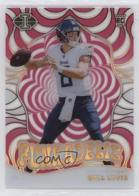 2023 Panini Illusions Funkadelic Pink 168/399 Will Levis #19 Rookie RC 1k3z