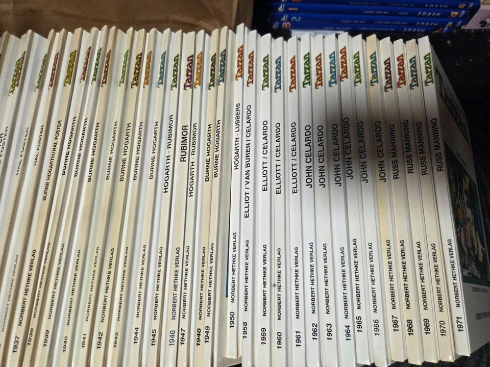 Tarzan (HC Album, Hethke, 1986-1997) 1931-1950,1959-1971 zum aussuchen - Bild 1 von 1