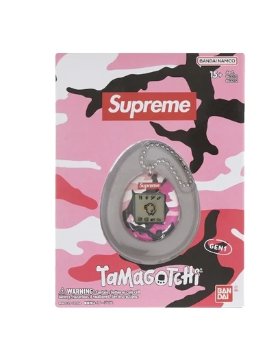 Supreme Bandai Namco Tamagotchi rose camouflage neuf
