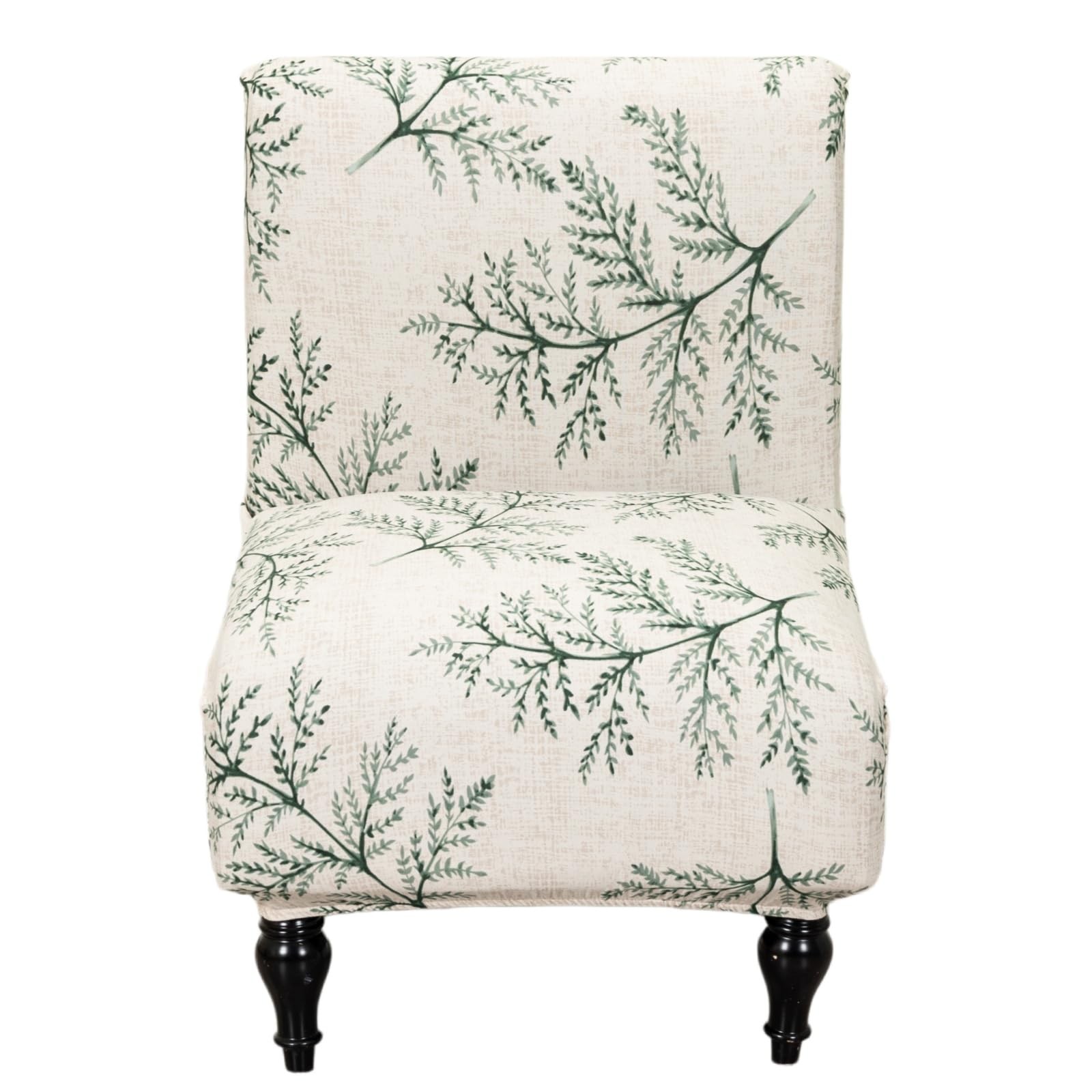 Slipcover Removable Armless Accent Chairs Covers Washable Armle...