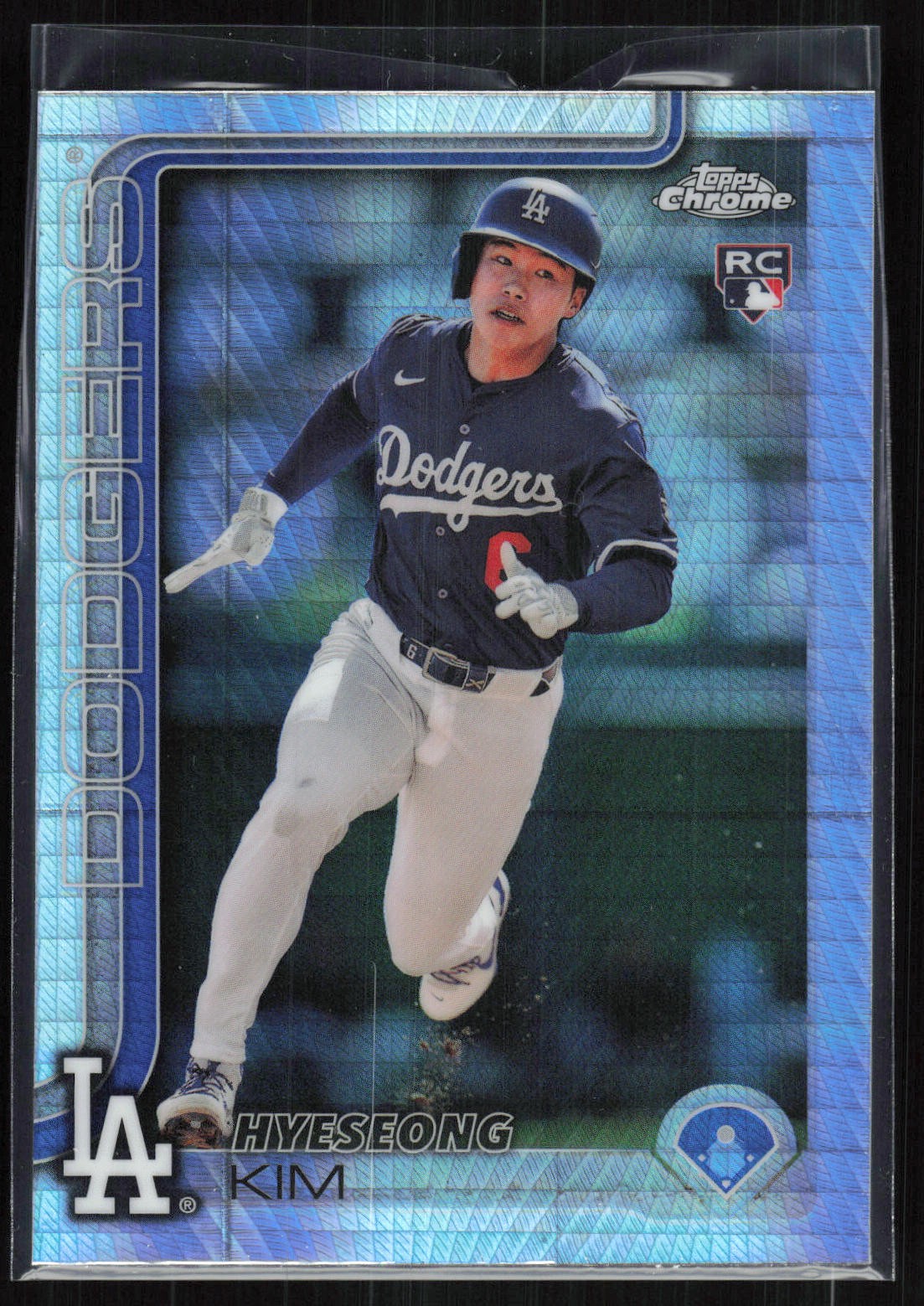 Hyeseong Kim 2025 Topps Chrome #152 Prism Refractors RC Los Angeles Dodgers