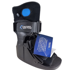 United Ortho USA14113 Short Air Cam Walker Fracture Boot Small Black New w/ Tags