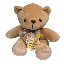 Cherished Teddies THE TEDDIE WITH A HEART OF GOLD Plush Stuffed Toy 7"