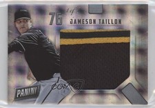 2015 Panini Father's Day Jumbo Materials Hyperplaid 1/1 Jameson Taillon #JT 5c9