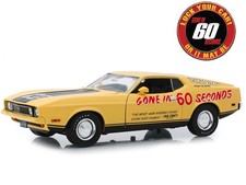Greenlight 1/18 Gone in 60 Seconds 1973 Ford Mustang Mach 1 Eleano Diecast