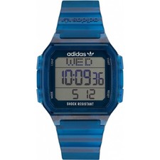 Adidas Originals Digital Blue Shock Resistant Quartz Men's Watch AOST22552