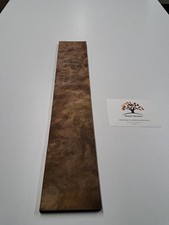 Burr Walnut Veneer - 1 NATURAL WOOD Sheet - 620mm x 115mm