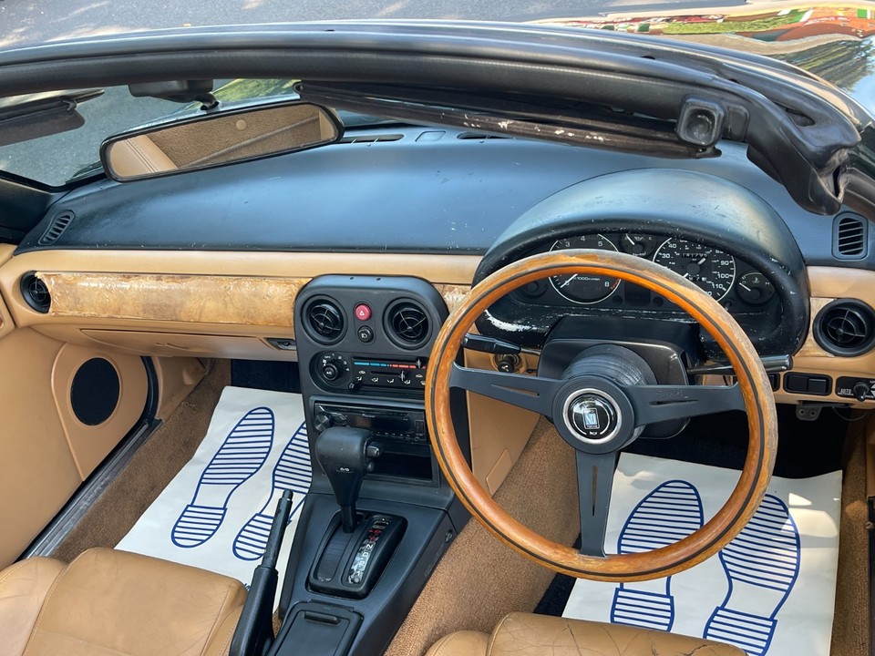 Schwarz Naht Gear Handbremse Wildleder Für Mazda Miata