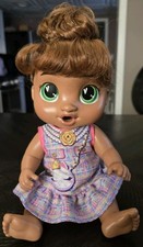 Baby Alive Bubbly Sophia Sparkle Doll Only Baby Doll Girls Boys Toy Green Eyes