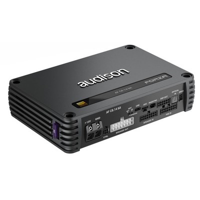 Audison AF-C8.14-bit 8-Channel Amplifier with 14-Channels of DSP - 8 x 65W at 4Ω