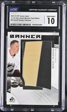 ‼️2022 UD SP Game Used~2022 Nhl All-Star Game Banner Year Relics Brady Tkachuk💨