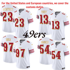 MEN'S 49ers 2025  Rivalries  Vapor Limited Jersey All Stitched White Gold