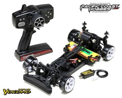 Yokomo Drift Package Pre-assembled 1/10 RWD Drift Car W/Gyro (No Body)
