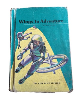 Wings to Adventure Hardcover The Ginn Basic Readers 1961 Vtg School Book