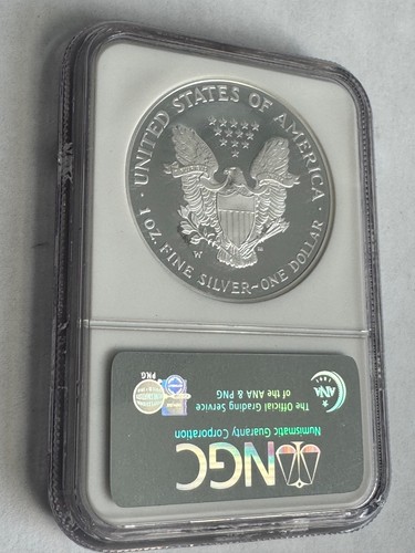 2005-W American Silver Eagle Proof NGC PF69 UCAM #014 - Picture 4 of 4