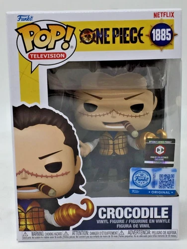 Funko Pop! Netflix One Piece Crocodile #1885 Chalice EX Funko SE W/Protector