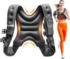 Renoj Weighted Vest 10 lbs With Reflective Strips and Storage Pockets