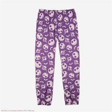 Men's Nightmare Before Christmas Jogger Pajama Pants - Purple XL SEE DEAL