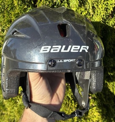 Bauer Hockey Helmet Size 6 - 6 3/4 Bauer Lil Sport Youth Hockey Helmet