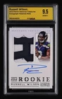 2012 National Treasures Material: #325 Russell Wilson Auto /99 MBA 9.5 MINT+