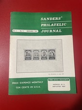 Sanders Philatelic Journal Vol 1 No 9 1955 Harwich Ship Letter Thames Philately