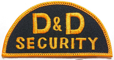 D & D Security Patch Badge Crest