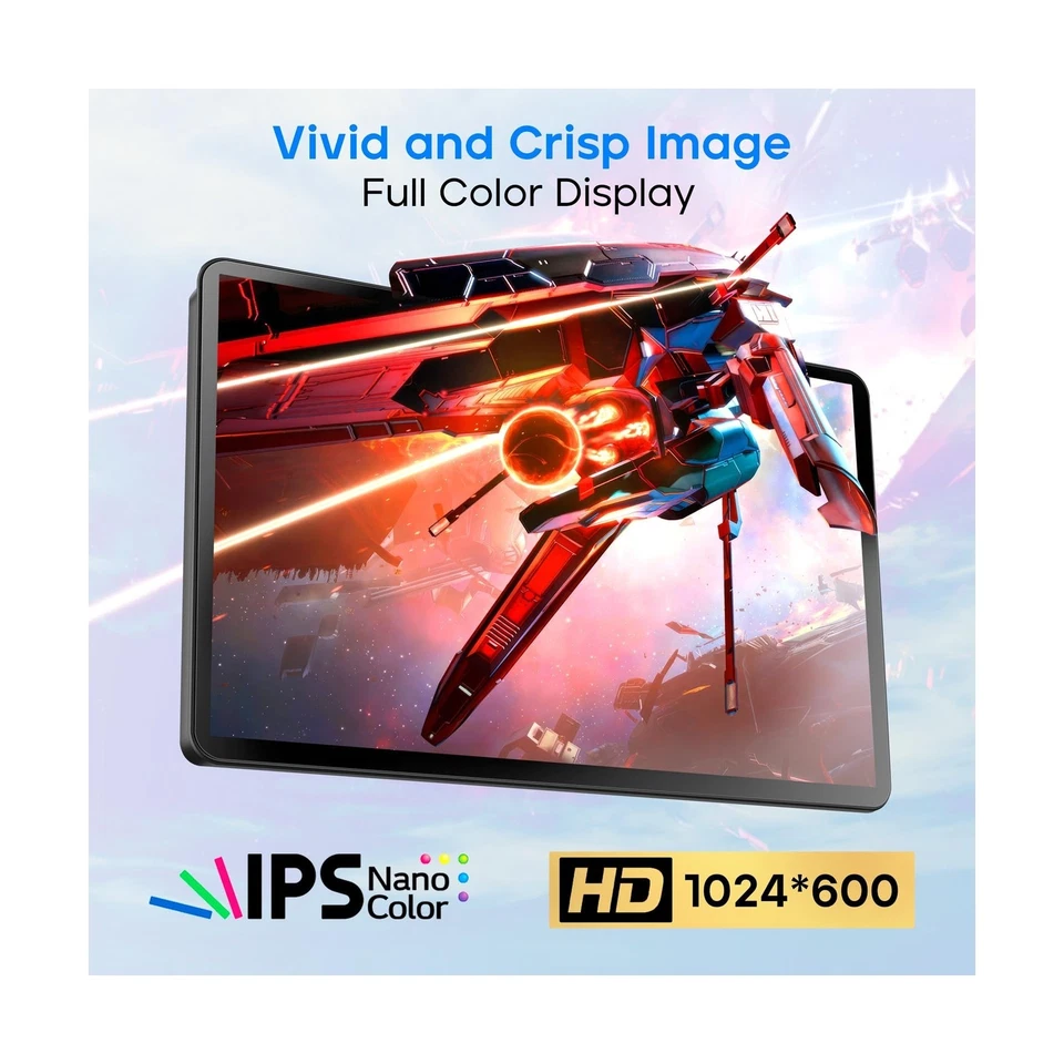 Touch Screen Monitor with Case,ROADOM 10.1’’ Raspberry Pi Screen, IP - Image 3 of 4