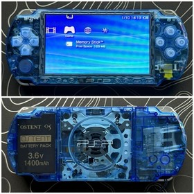 PSP 3000 Customized with IPS Screen| 1800Mah Battery| Screen Protector| Case