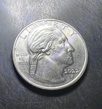 2022 P Quarter Dr Sally Ride Big Die Chip Corner Washington’s Mouth