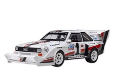 AUTOart 1/18 Audi Sport Quattro S1 1987 Pikes Peak Winner Walter Röhrl Model