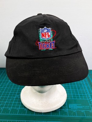 Vintage NFL Sunday Ticket Hat Cap Snap Back Black NFL Football Mens DirecTV 90s