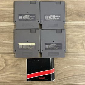 Lot of 4 Nintendo NES Games Super Mario Bros 2, Super Mario Bros & Duck Hunt etc