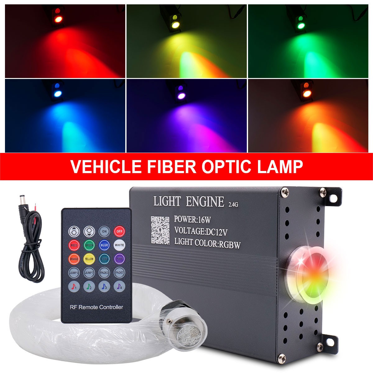 300pcs Car/Home Headliner Star Light kit Roof Twinkle  display picture 2