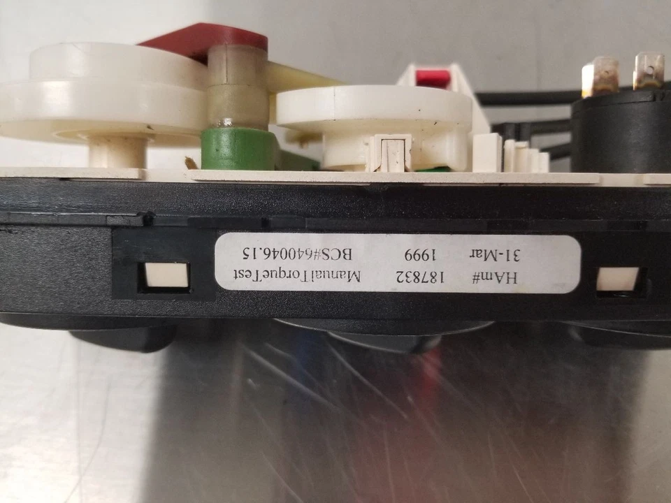 00 2000 BMW Z3 ROADSTER TEMPERATURE AC HEAT CLIMATE CONTROL 8397702 - Image 3 of 4