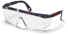 Pyramex SM410S Integra Safety Glasses Mixed Blue Frame w/Clear Lens 12 Pair