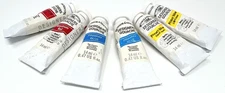 Winsor & Newton Designers Gouache 14mL Series 1 Set of 6 Mixed Lot VINTAGE (A)